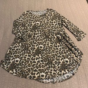 Beeson River leopard babydoll tunic 2X